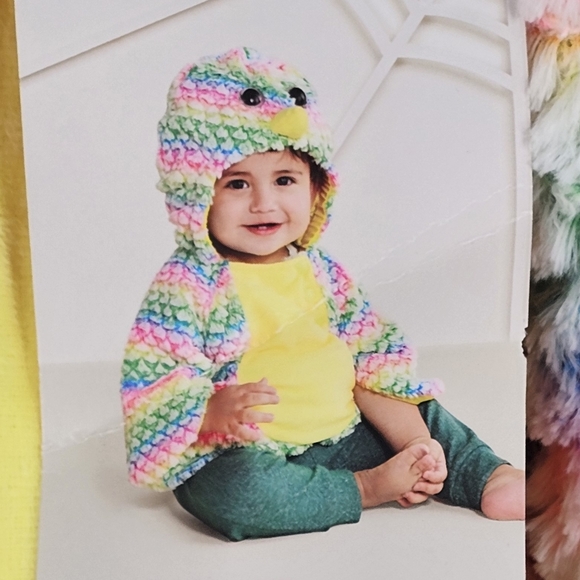 Hyde And Eek Infant Ostrich Costume Sz 6-12 Mo - Picture 8 of 9